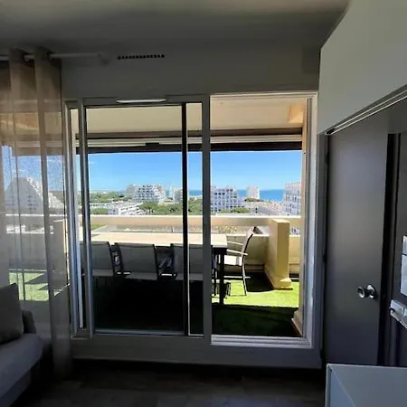 Sublime Vue Piscine Clim Lägenhet La Grande Motte