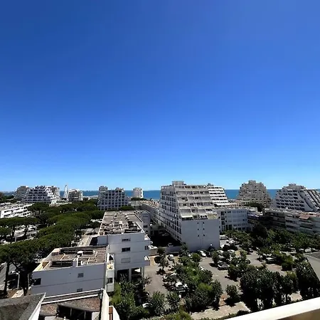 Lägenhet Sublime Vue Piscine Clim