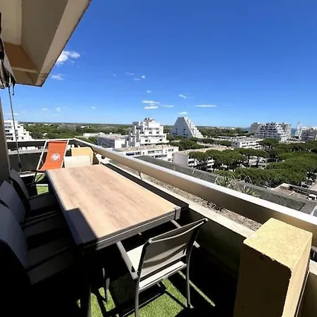 Lägenhet Sublime Vue Piscine Clim *