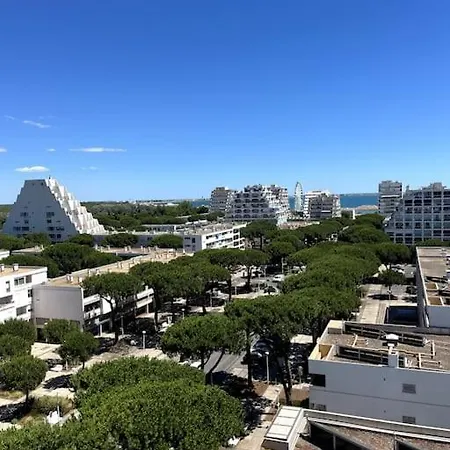Lägenhet Sublime Vue Piscine Clim La Grande Motte