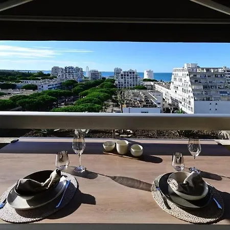 Sublime Vue Piscine Clim Lägenhet *